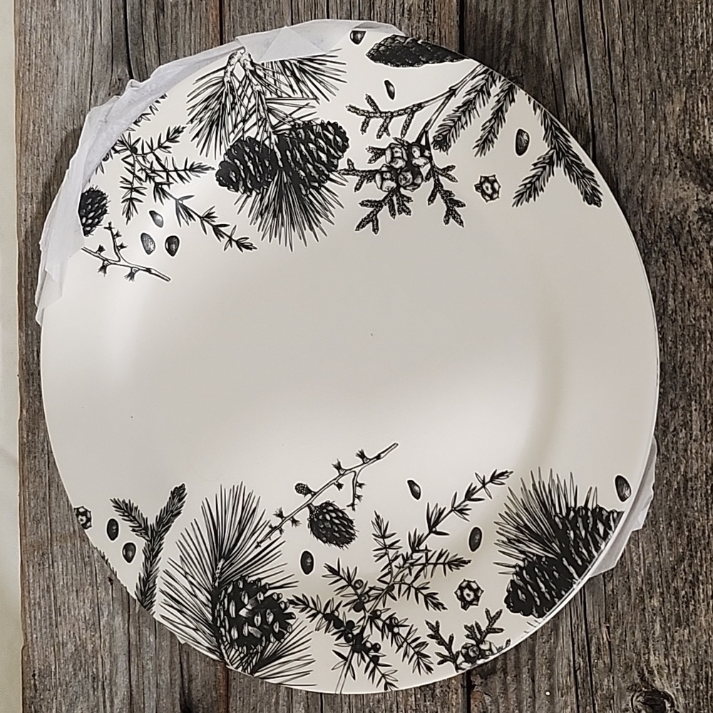 Decorative Pine Cone Plates